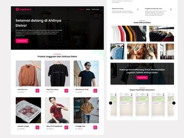 Template Produk Distro V3