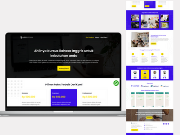 Template Kursus Bahasa Inggris V2