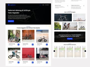 Template Produk Toko Sepeda V3